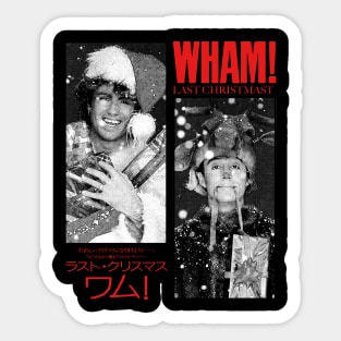 Wham Christmas Sticker